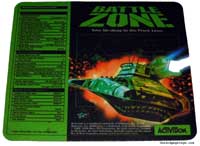 Battlezone mousepad with 3dfx logo