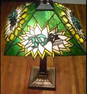 One of 50 Tiffany lamps given away to executives