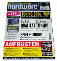 The Dodge Garage 3dfx collection collects "site of the month" in January 2006 (PC GAMES HARDWARE GERMANY)