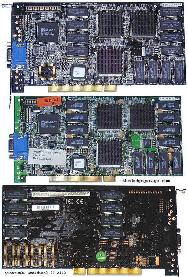 Click here to see larger image of "green" PCB card in new window