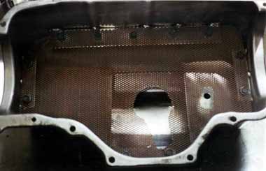 Oil pan from Dave St. Louis's 16V Shadow