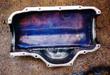 Old oil pan from Relentless